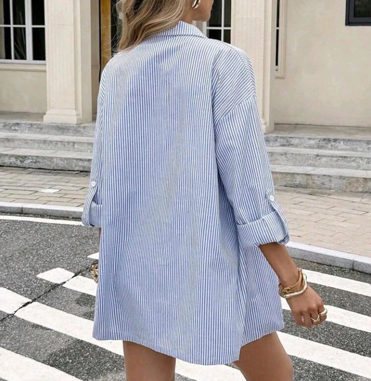 Conjunto shorts e blusa manga longa  - Foto 4