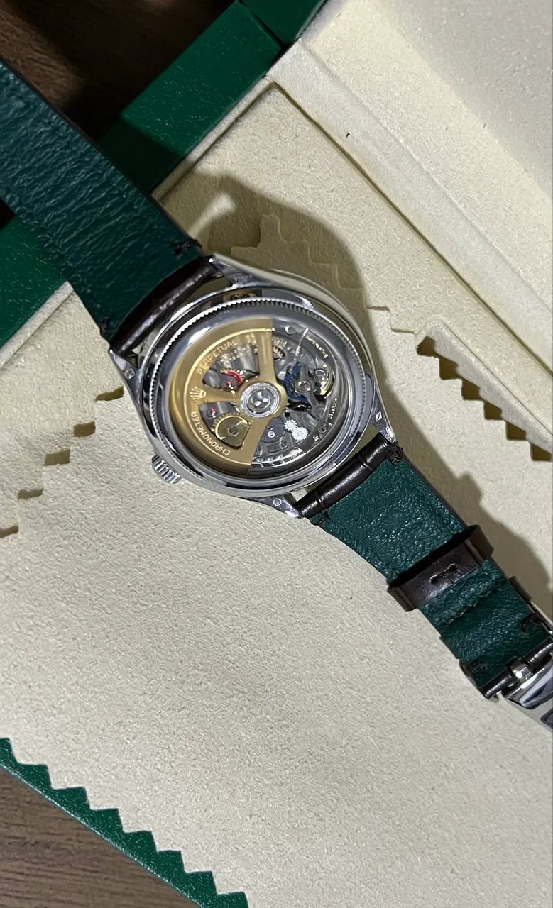 Rolex Perpetual 1908 Platinum Classicismo de vanguarda - Foto 2
