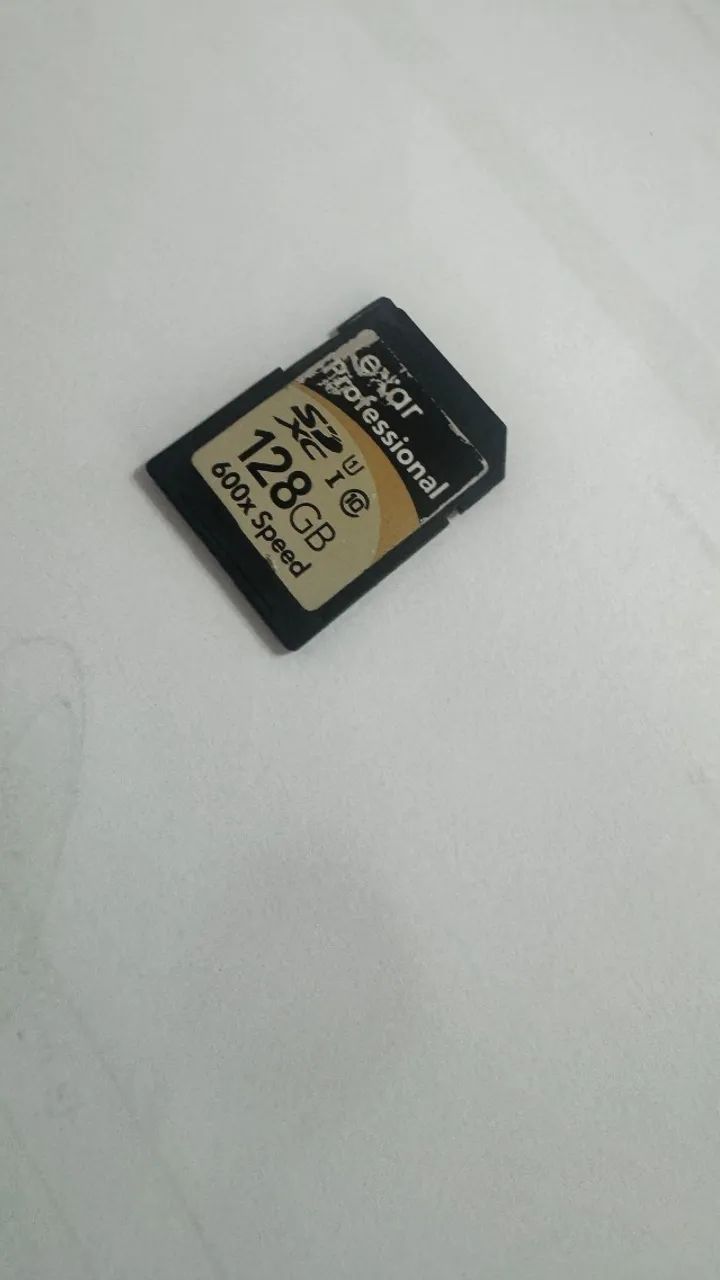 Cartão de Memoria Lexar professional 128GB SDxc 600xSpeed Class 10 perfeito - Foto 4