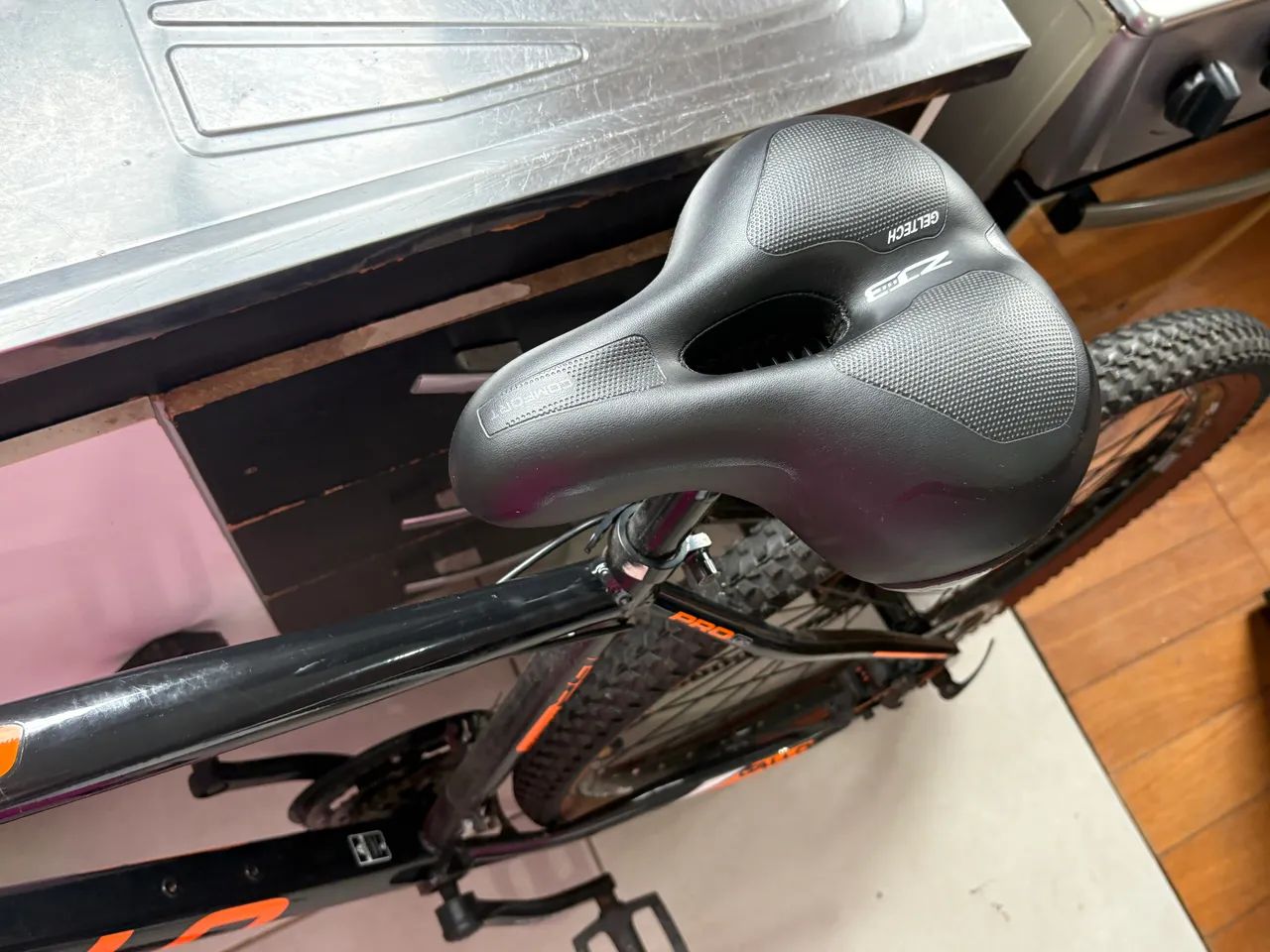 Bicicleta Gallo Aro 26 MTB Suspensão e Freio a Disco - Foto 2