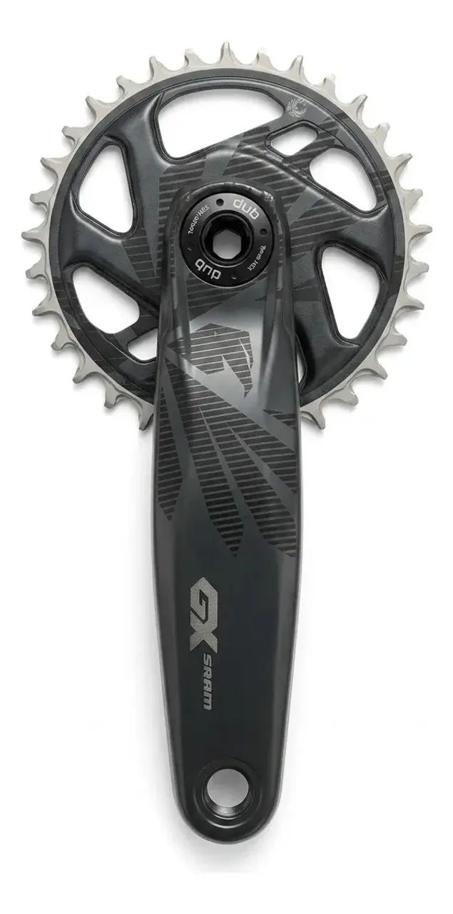 Pedivela Coroa Única Cinza - Marca Sram Gx Eagle - Foto 2