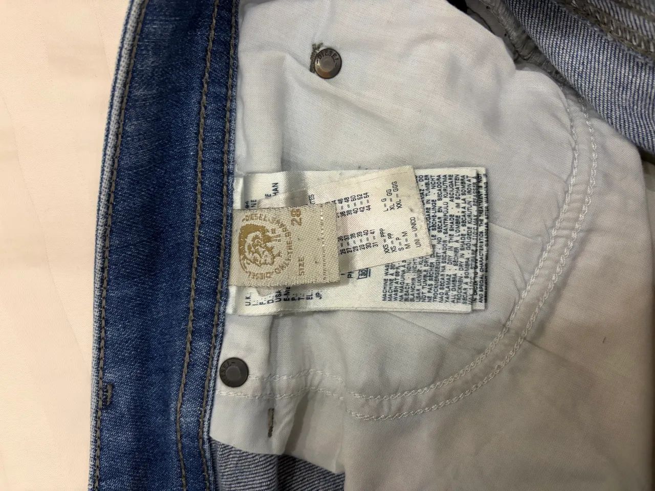 Calça Jeans Diesel Buster W28 - Foto 2