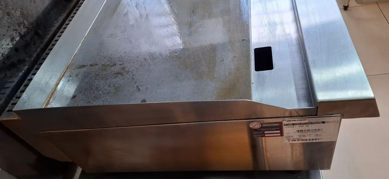 CHAPA PREMIUM E BANCADA TODA REFORÇADA  DE AÇO INOXIDÁVEL  - Foto 4