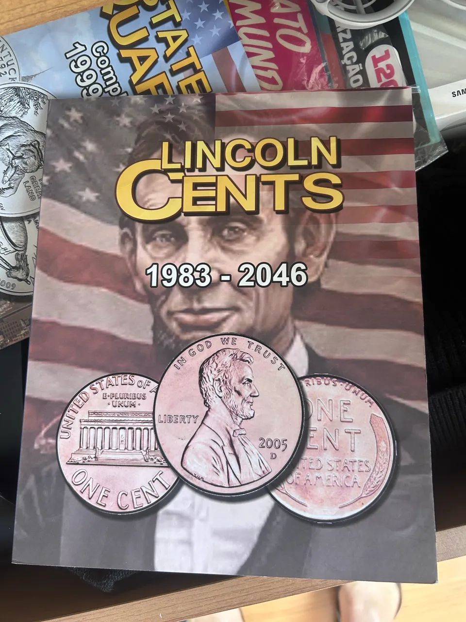 Álbuns Statehood e Lincoln Cents - Foto 3