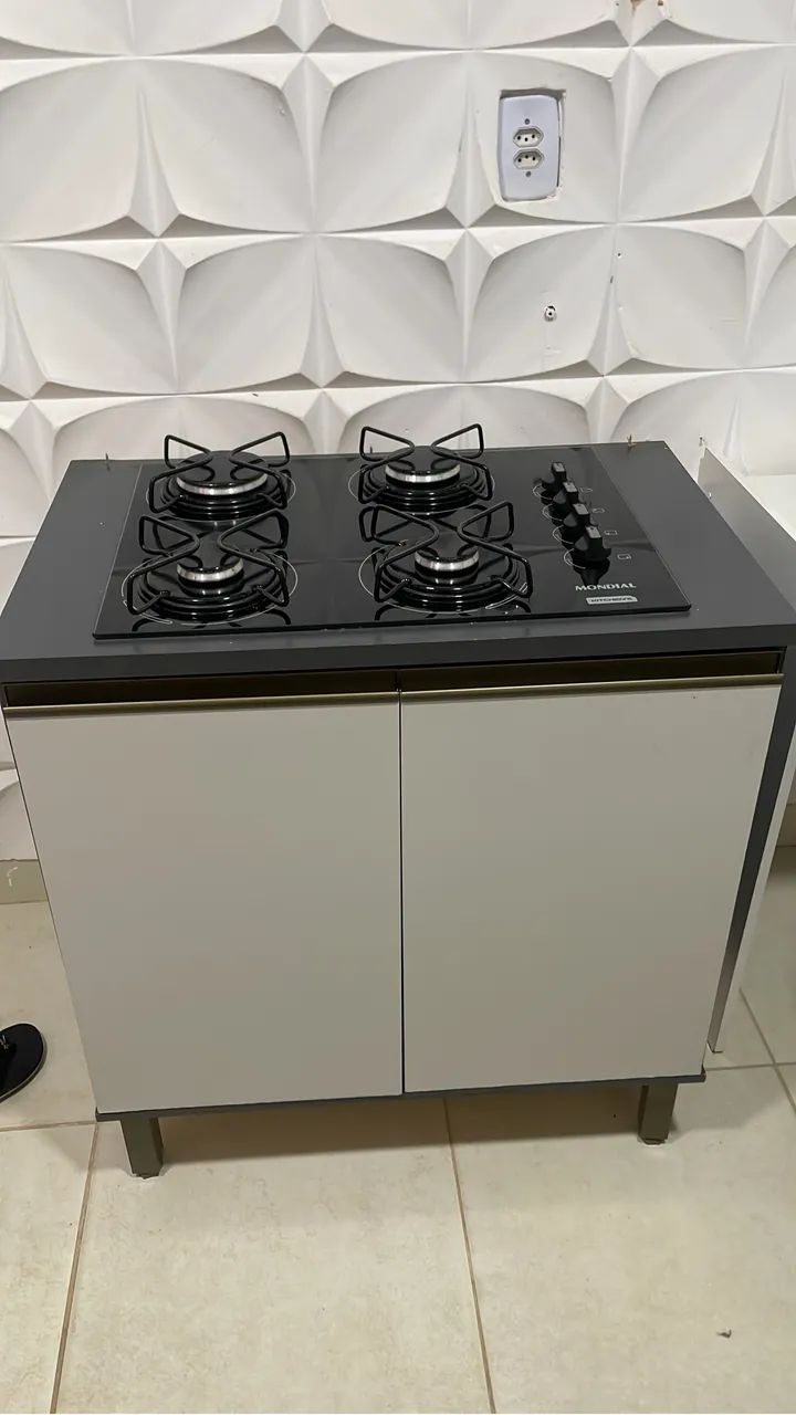 Cooktop com armário novo - Foto 3