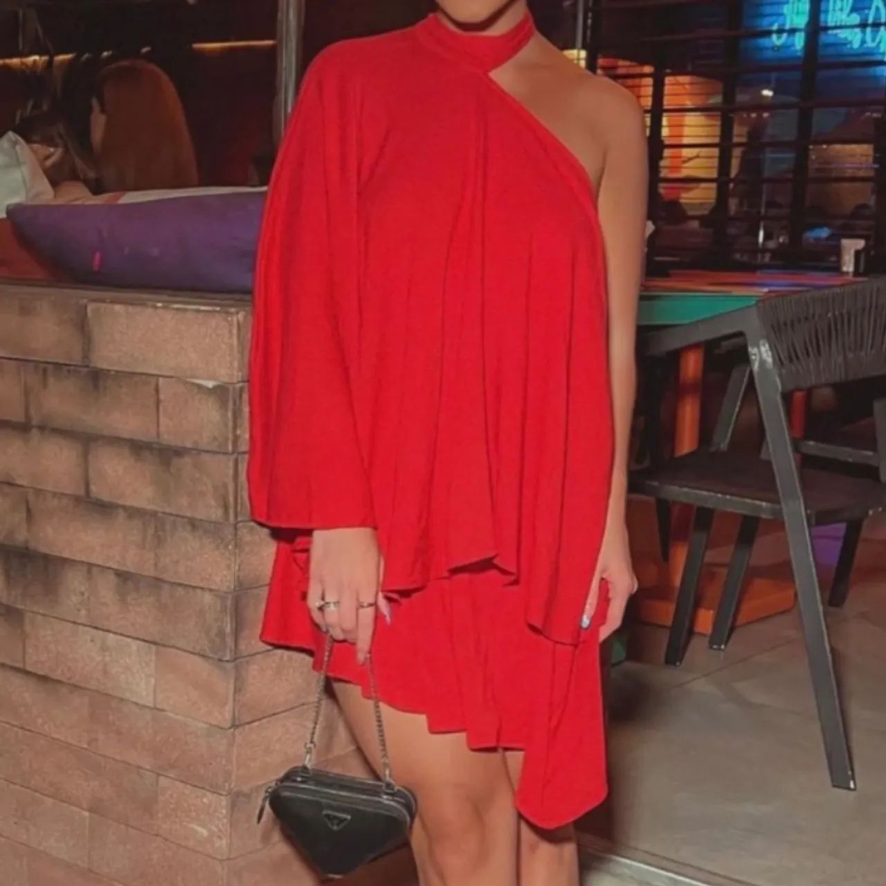 Vestido curto preto