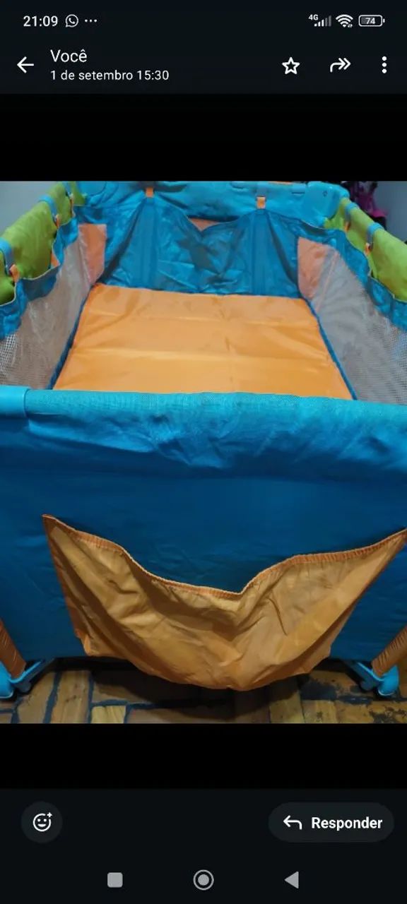 Berço desmontável Prime Baby - Foto 6