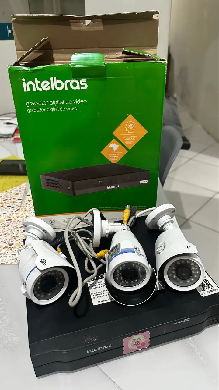 Câmeras com DVR 
