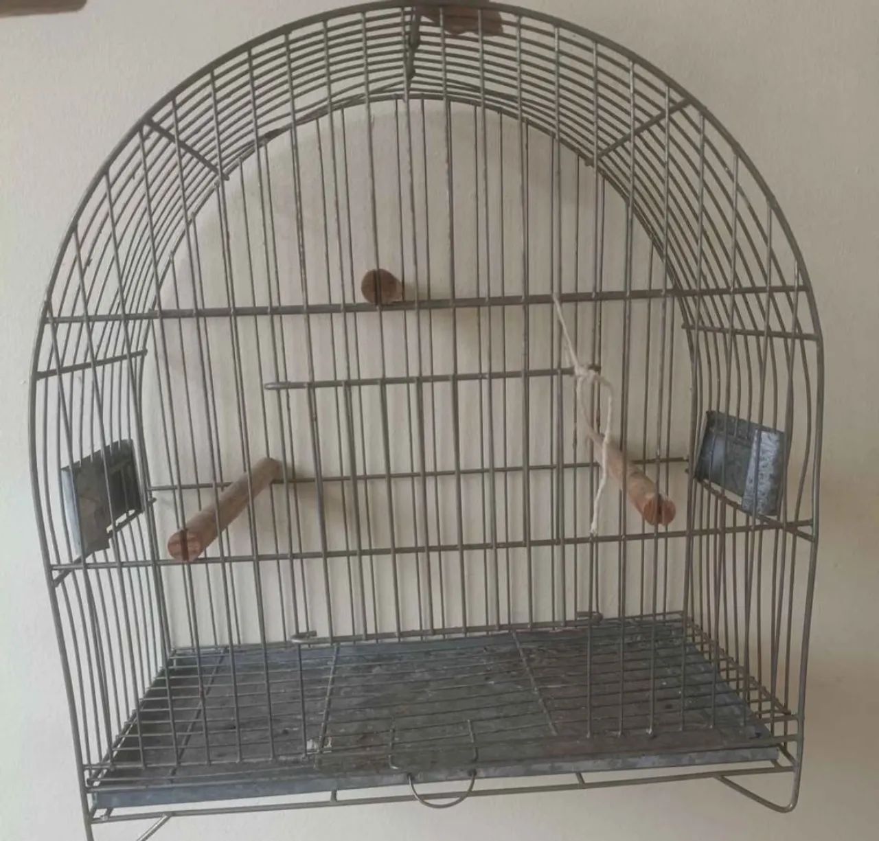 Gaiola de ferro para passarinho 