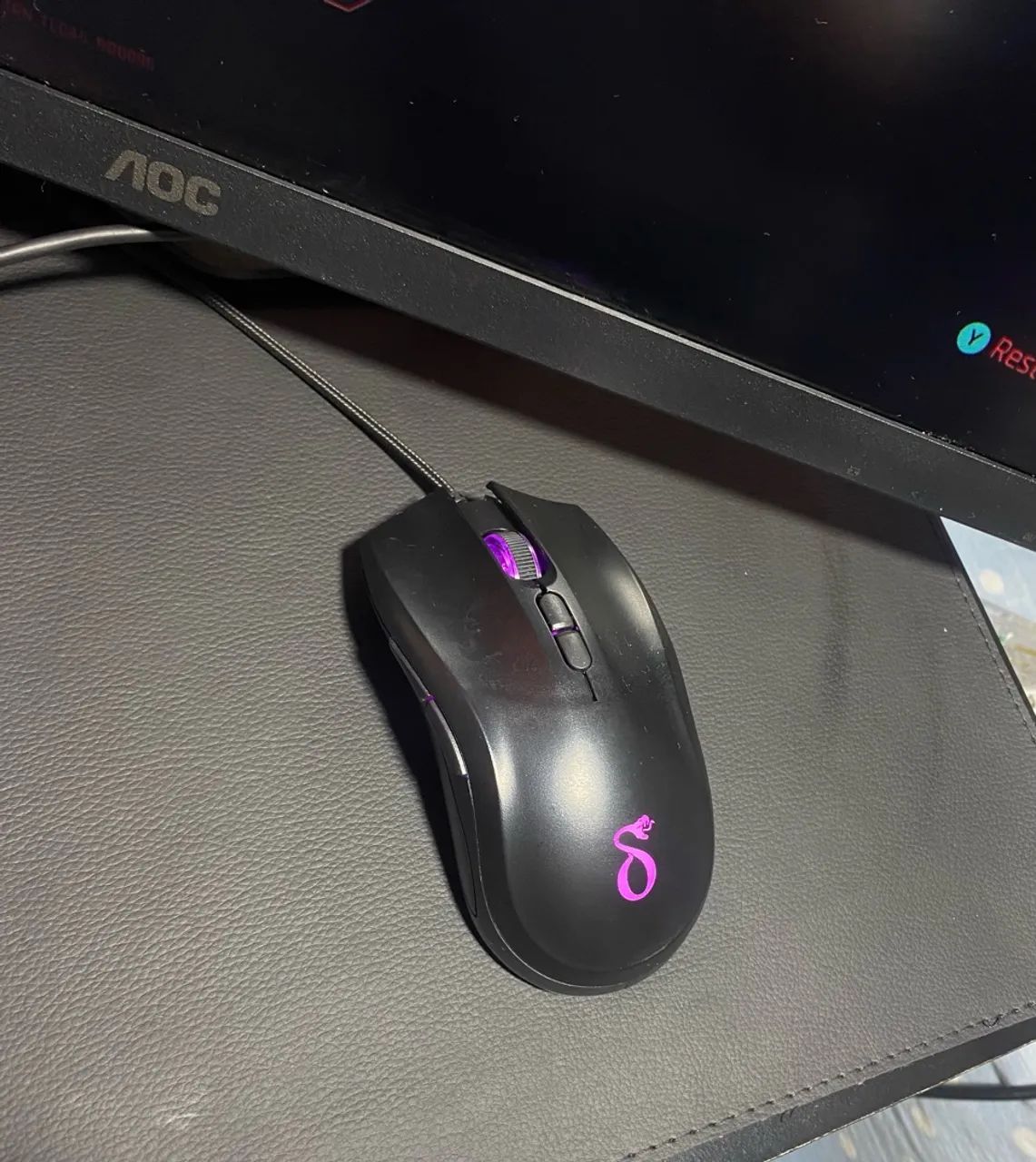 Teclado mecânico FuryCube + Mouse Gamer - Foto 5