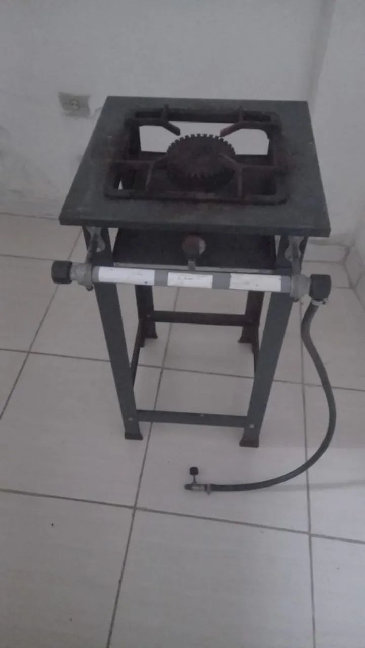 Fogão industrial de uma boca