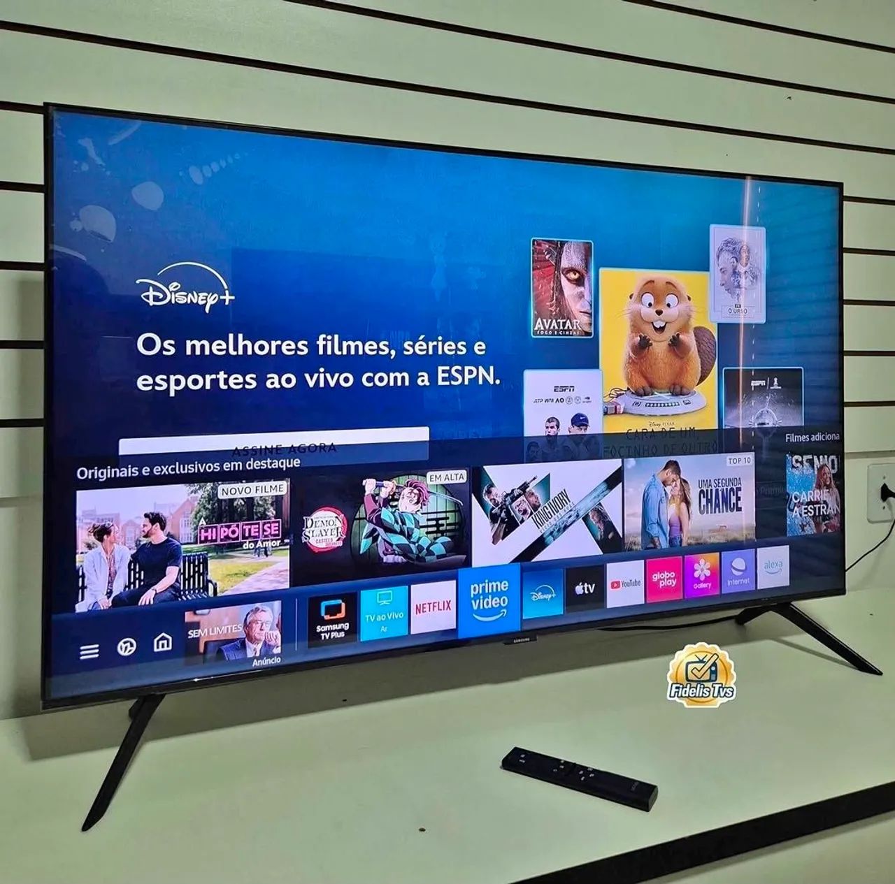 SAMSUNG SMART 50 POLEGADAS COMPLETA 4K PEZINHO E CONTROLE ?  - Foto 3