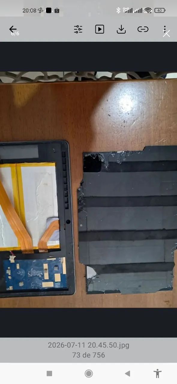 tablet quebrado pispley tout  - Foto 6