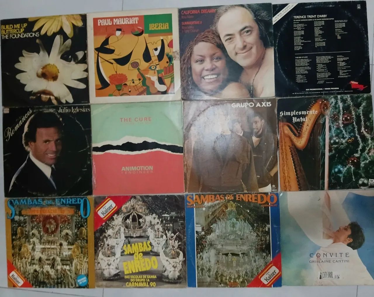 Coleção discos de vinil 