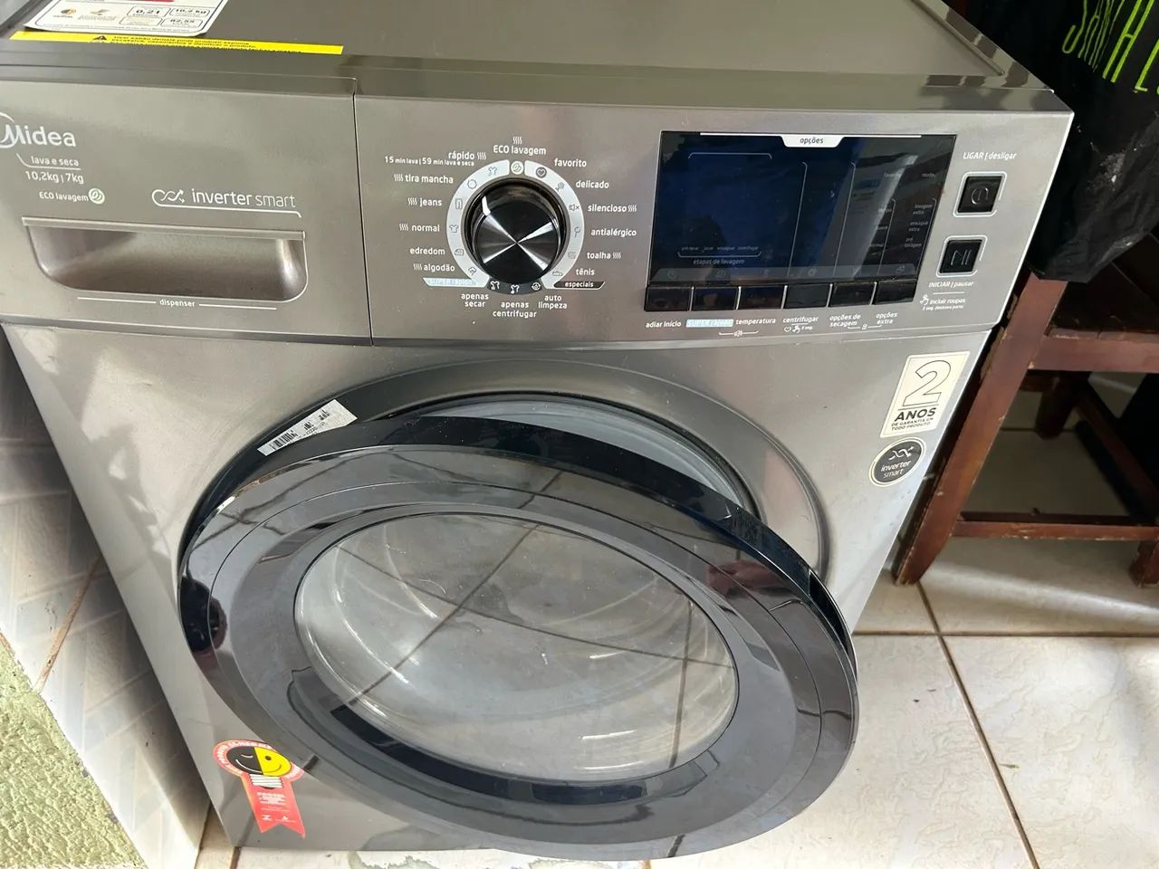 Lava e seca Midea 