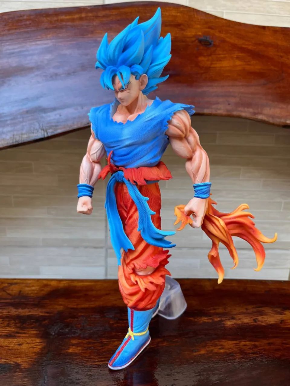 Action Figure Dragon Ball - Goku SJJ Blue 30cm - Foto 5