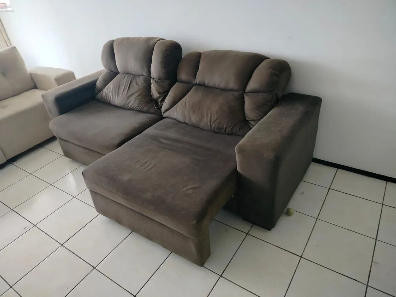 Sofá retrátil e reclinável grande  - Foto 4