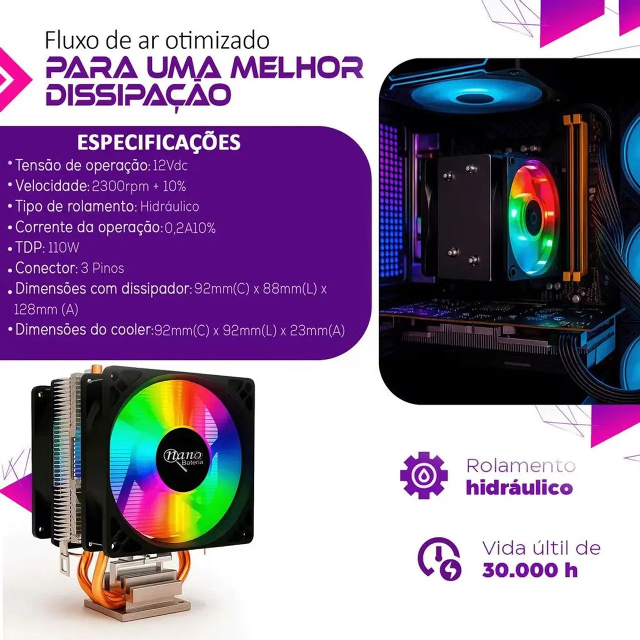 Cooler RGB - Foto 3