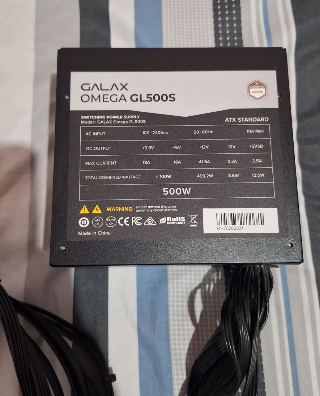 FONTE GALAX 500W  - Foto 3