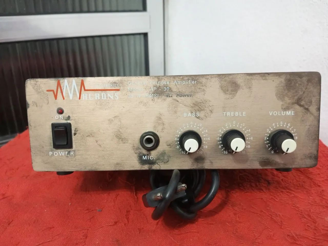 Amplificador macrons Ap-30 
