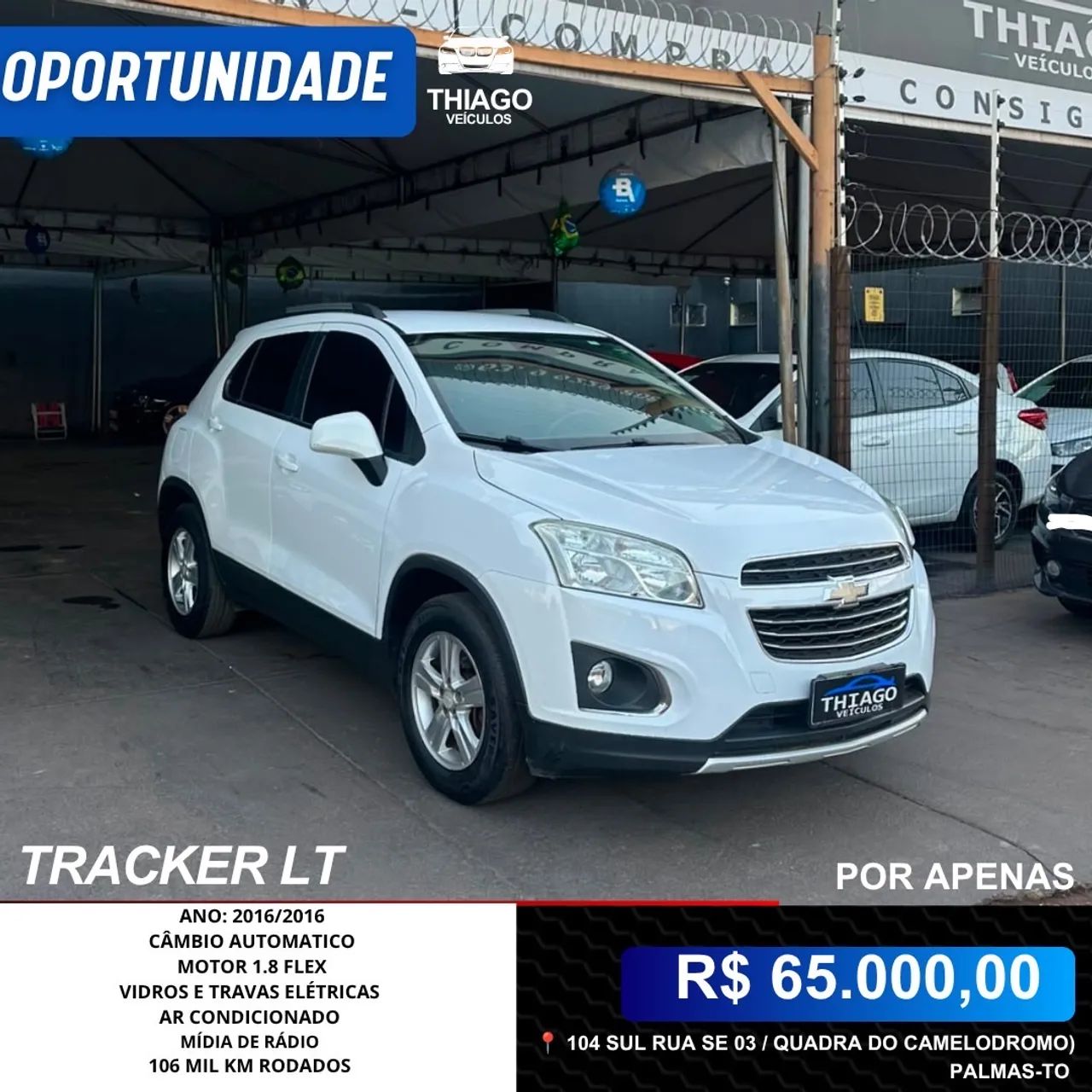 Chevrolet Tracker LT 1.8 16V Flex 4X2 Aut. 2016