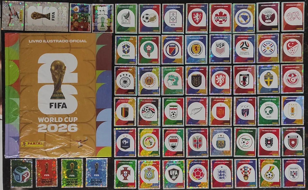 Todas figurinhas do Álbum da Copa + Brinde - Foto 3