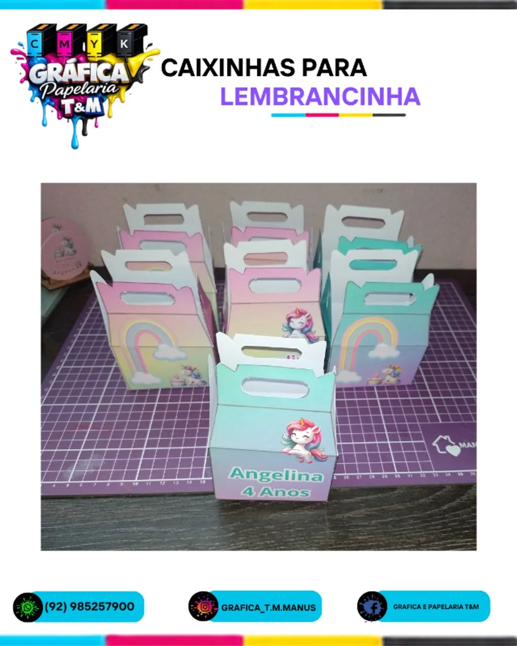 caixinhas personalizadas para lembrancinhas - Foto 5