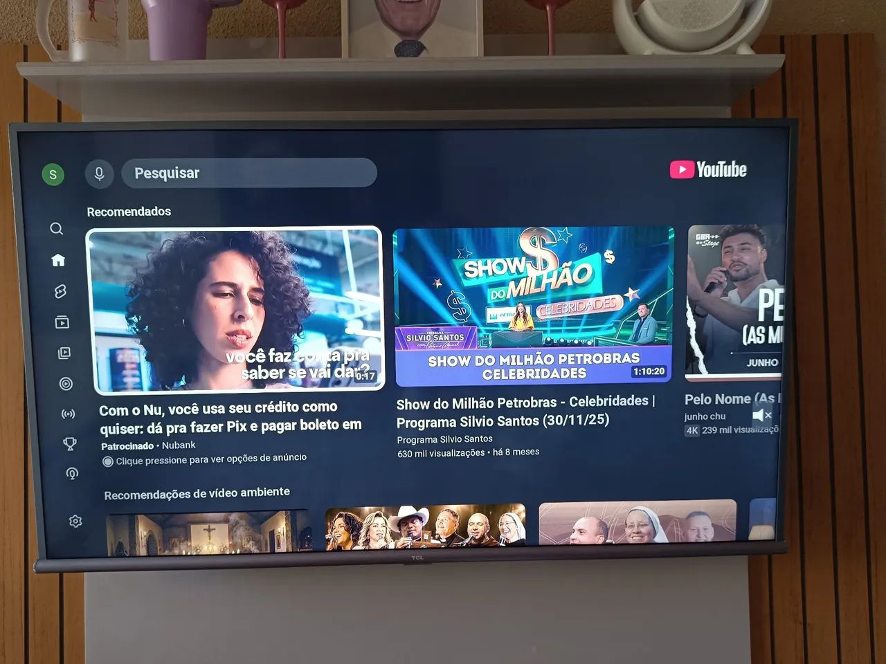 Tv tcl 50 polegadas. - Foto 4