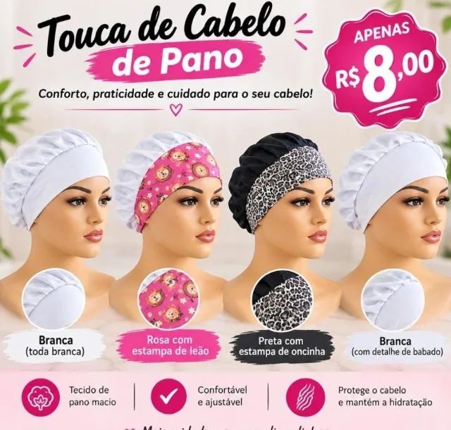 Toucas de cabelo - Foto 3