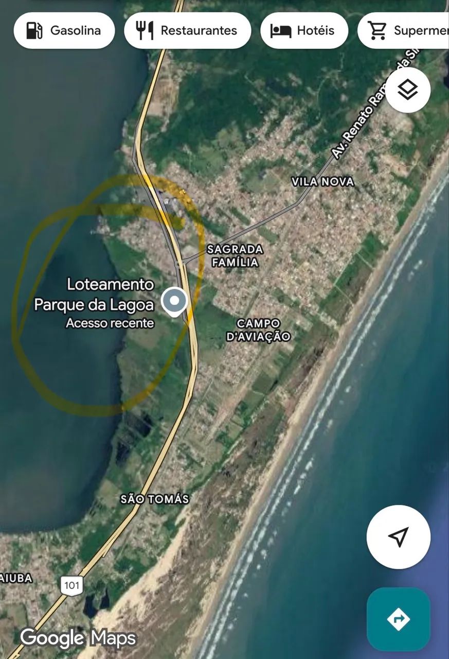 Terreno entre o mar e a lagoa  - Foto 3