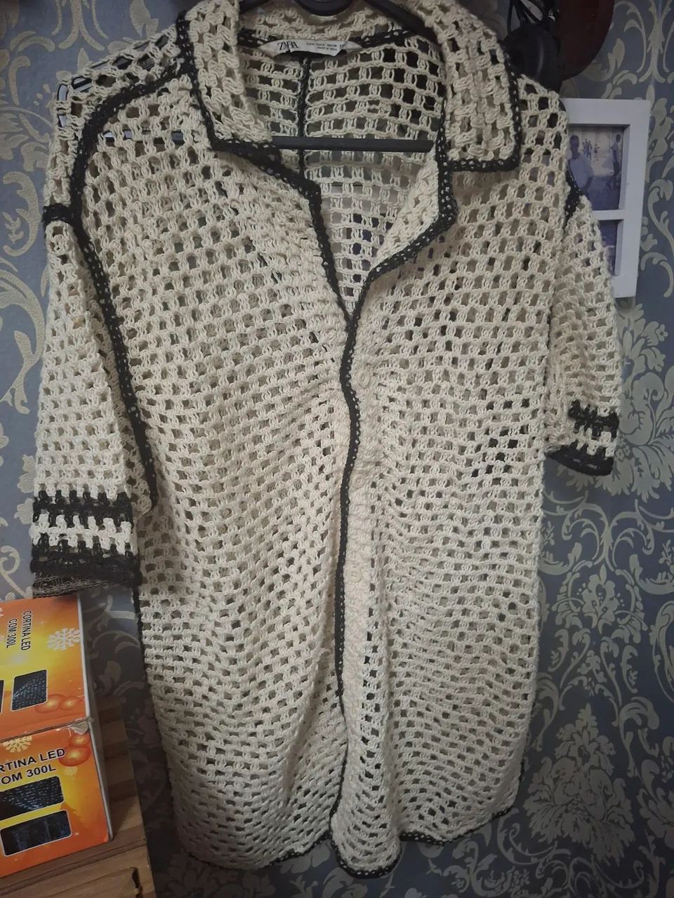 Camisa estilo croche