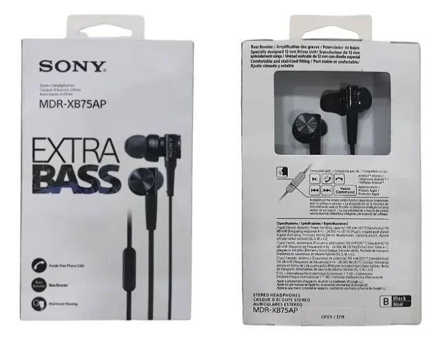 Fone Sony MDR XB-75AP  - Foto 3