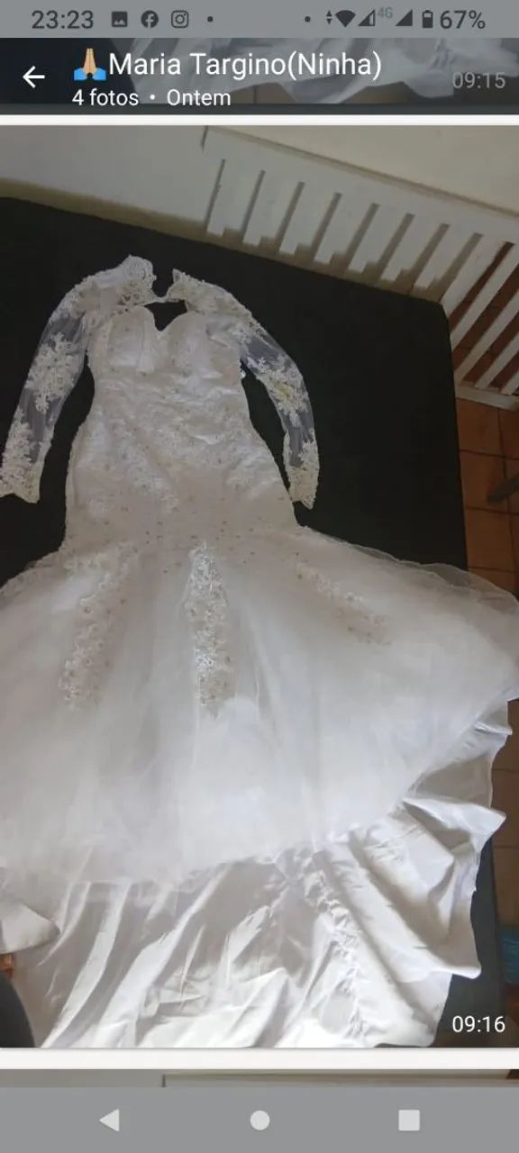 Vestido de noiva e de daminha de honra!! - Foto 5