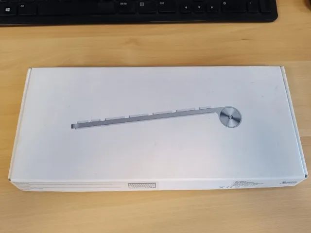 Teclado Apple Wireless Keyboard A1314 Pouco Usado - Foto 5