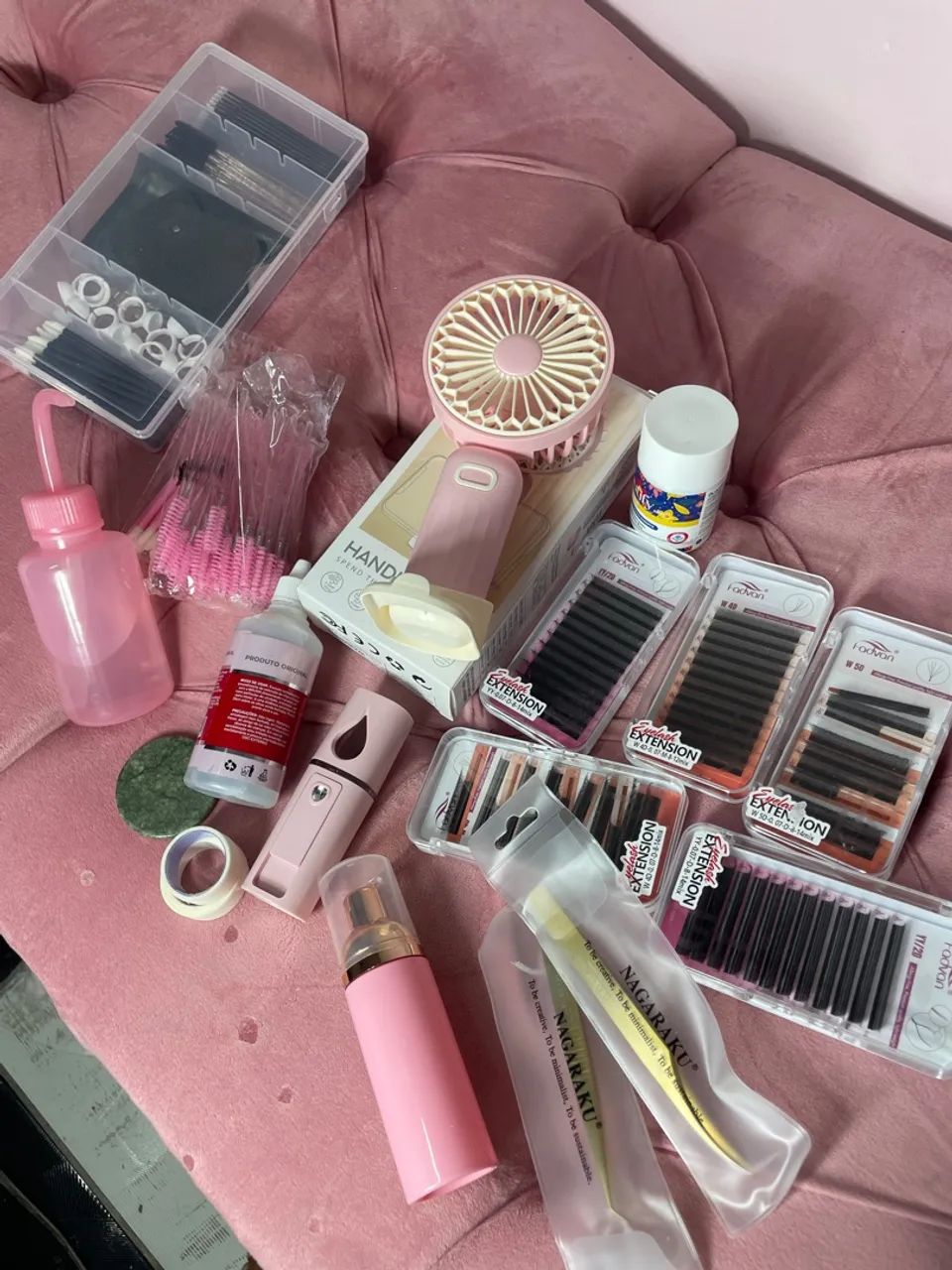 Maca de cílios + mocho+ materiais novos - Foto 3