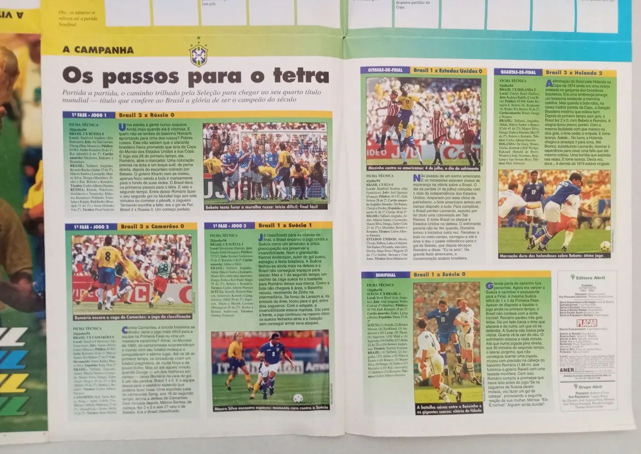 Poster Placar - Copa 1994 - Foto 5