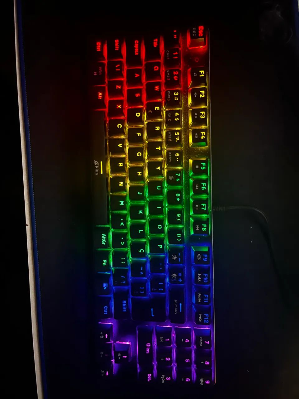 ? Teclado Mecânico Gamer A+ Plus Tech Khan - Foto 4