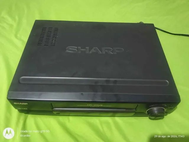 VIDEO CASSETE SHARP - OPORTUNIDADE