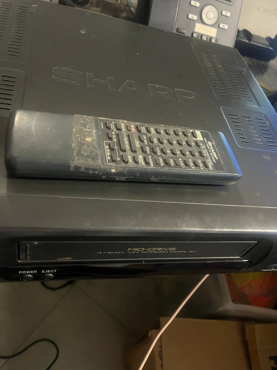 videocassete (VCR) Sharp HQ VHS