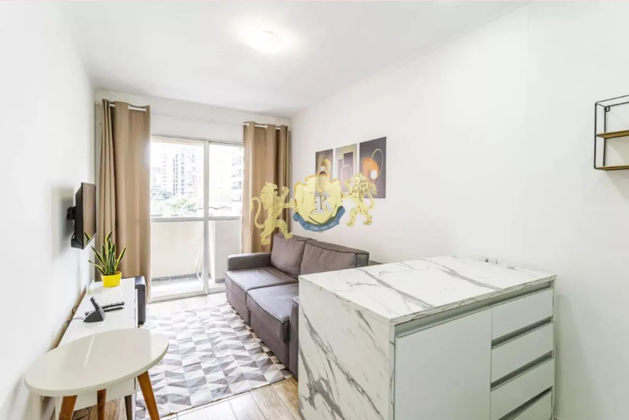 Flat com 1 Quarto para alugar, 35m² - Moema