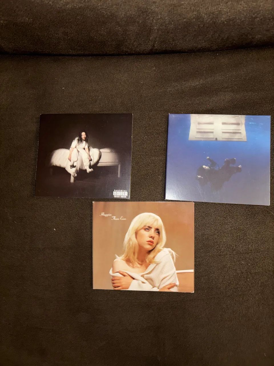 Kit 3 CDs Originais Billie Eilish- coleção completa 