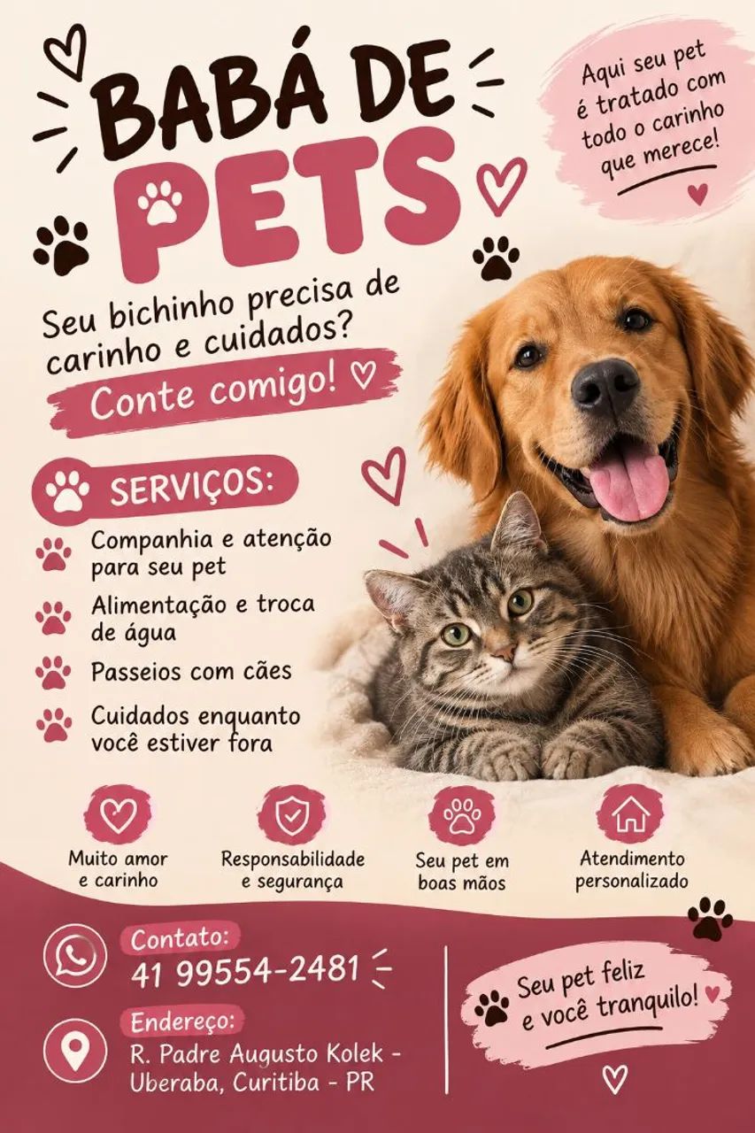 Babá de pets