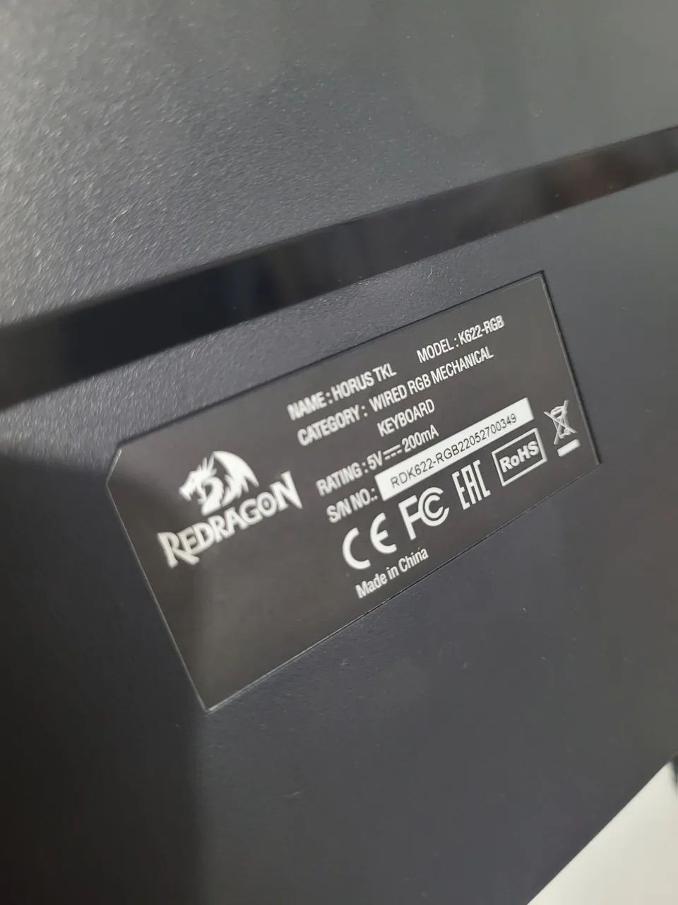Só hoje!! Teclado Low Profile TKL Redragon Horus - Foto 3