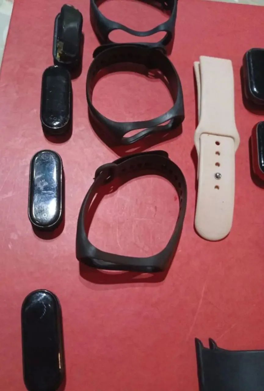 5 smartwatches e 4 pulseiras inteligentes (smartbands) , LEIA O ANÚNCIO  - Foto 4