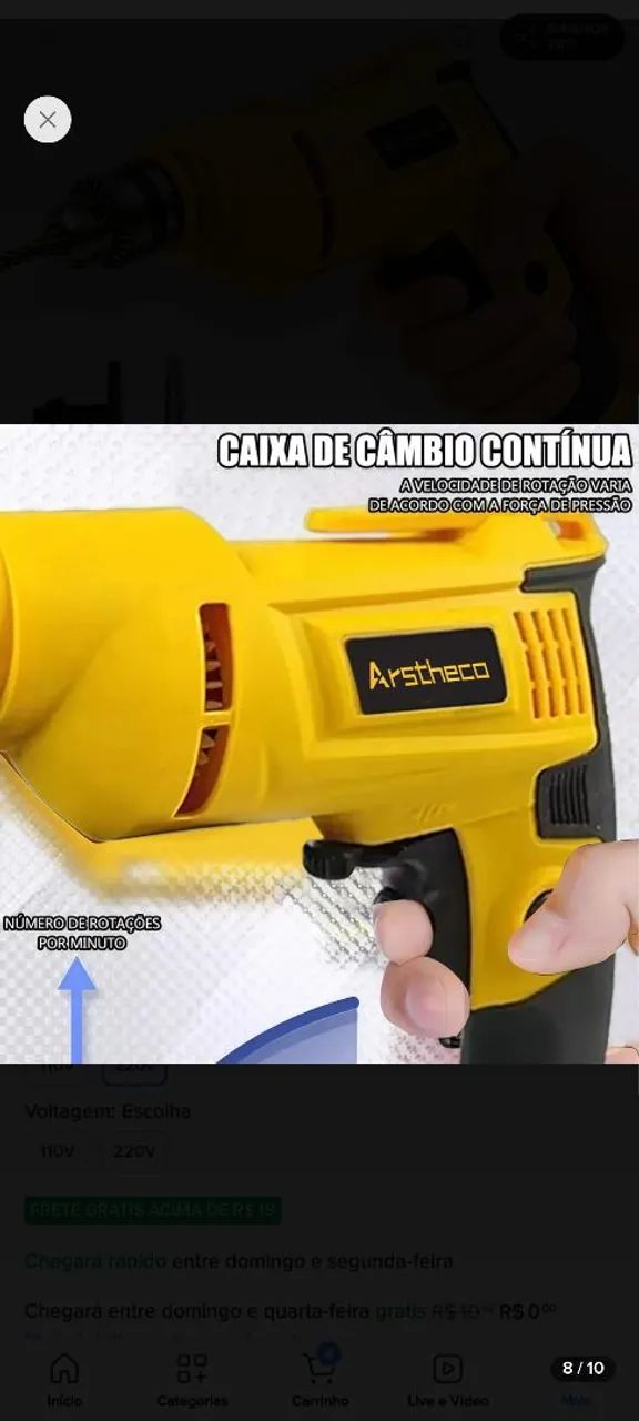 Furadeira  - Foto 2