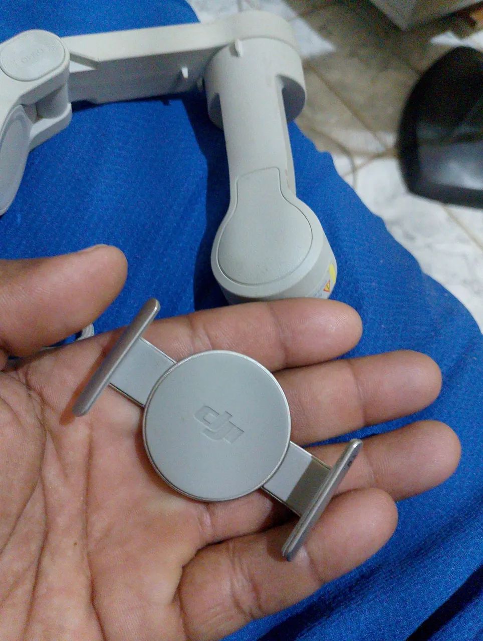 Osmo mobile 4 e microfone de lapela bluetooth  - Foto 4
