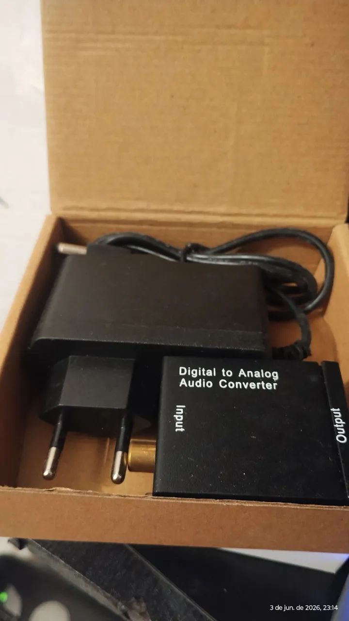 Conversor de Áudio Digital para Analógico Óptico para RCA - Foto 3