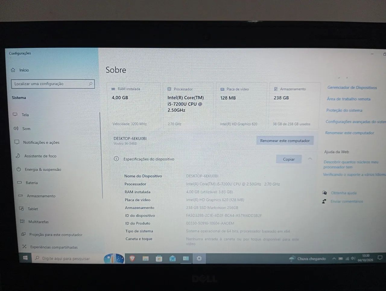 notebook Dell i5  - Foto 4