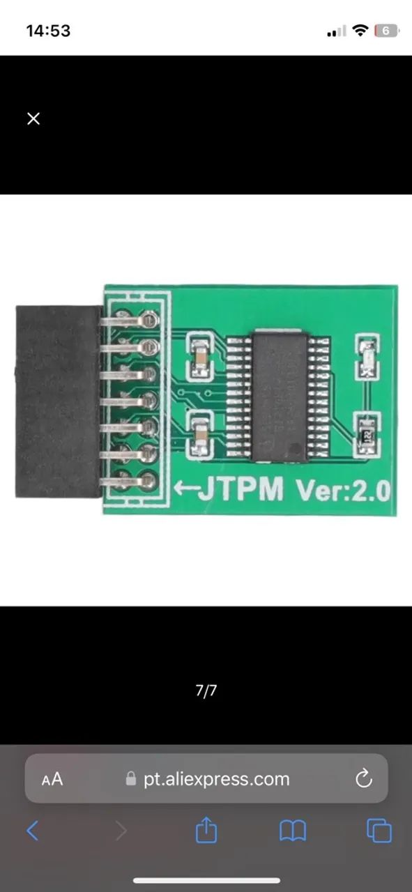 Placa Módulo Tpm 2.0 - Foto 2