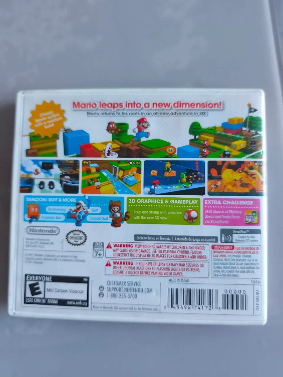 Jogo Super Mário 3D Land 3DS - Foto 2